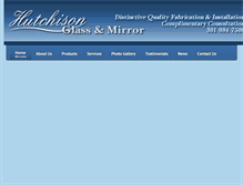 Tablet Screenshot of hutchisonglassandmirror.com